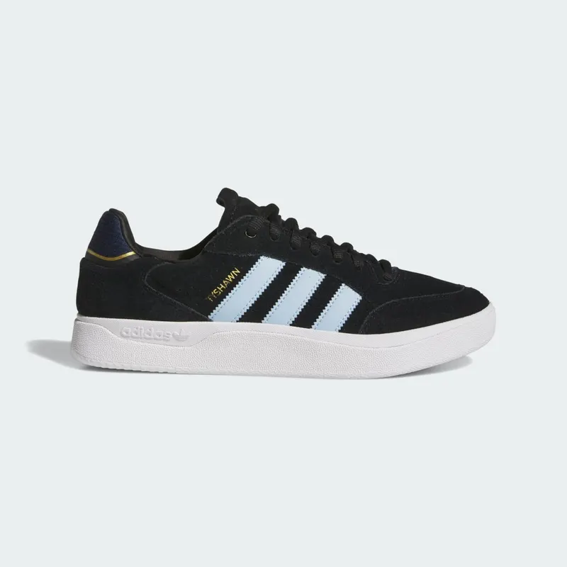 Adidas Tyshawn Low Core Black / Clear Sky / Collegiate Navy (JH8153)