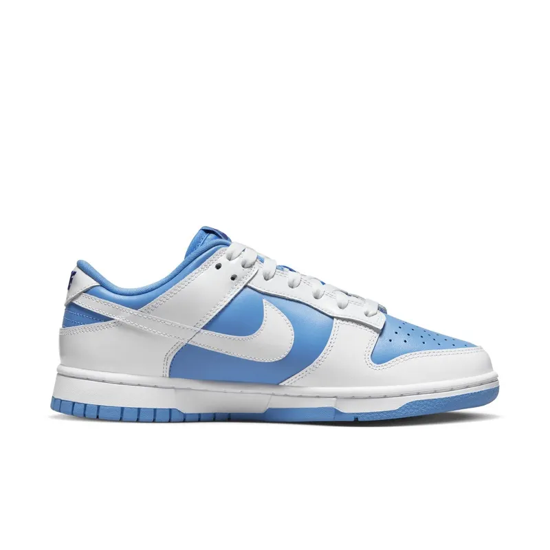 Nike Dunk Low Reverse UNC – “University Blue / White / Royal Blue” (DJ9955-101)