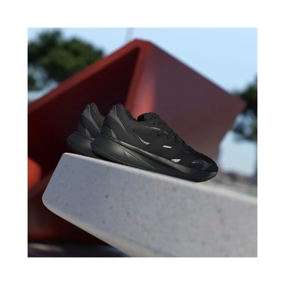 Adidas Lightblaze Kids Core Black / Core Black / Iron Metallic (JQ4757)