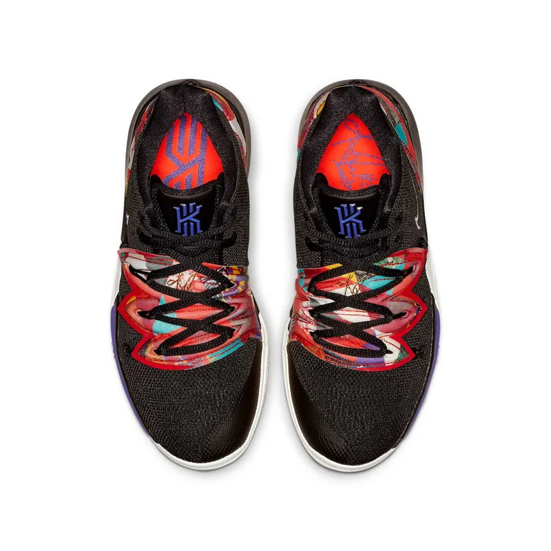 Nike Kyrie 5 Chinese New Year 2019 (GS) Black/Summit White-Black (AQ2456-010)