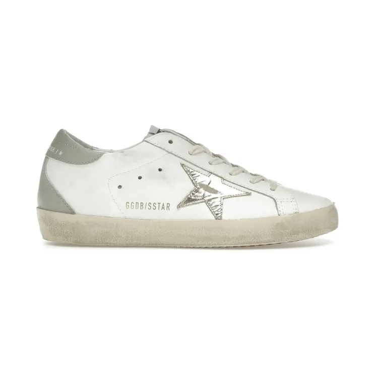 Golden Goose Superstar Deluxe White Platinum Grey (GWF00102.F006844.12166)