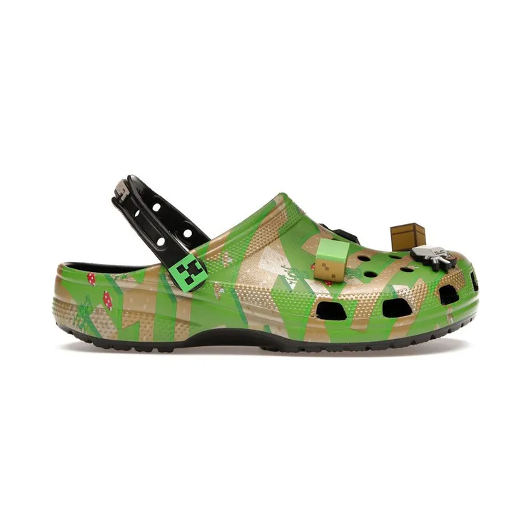 Crocs Elevated Clog Minecraft Grass Block (208472-90H)