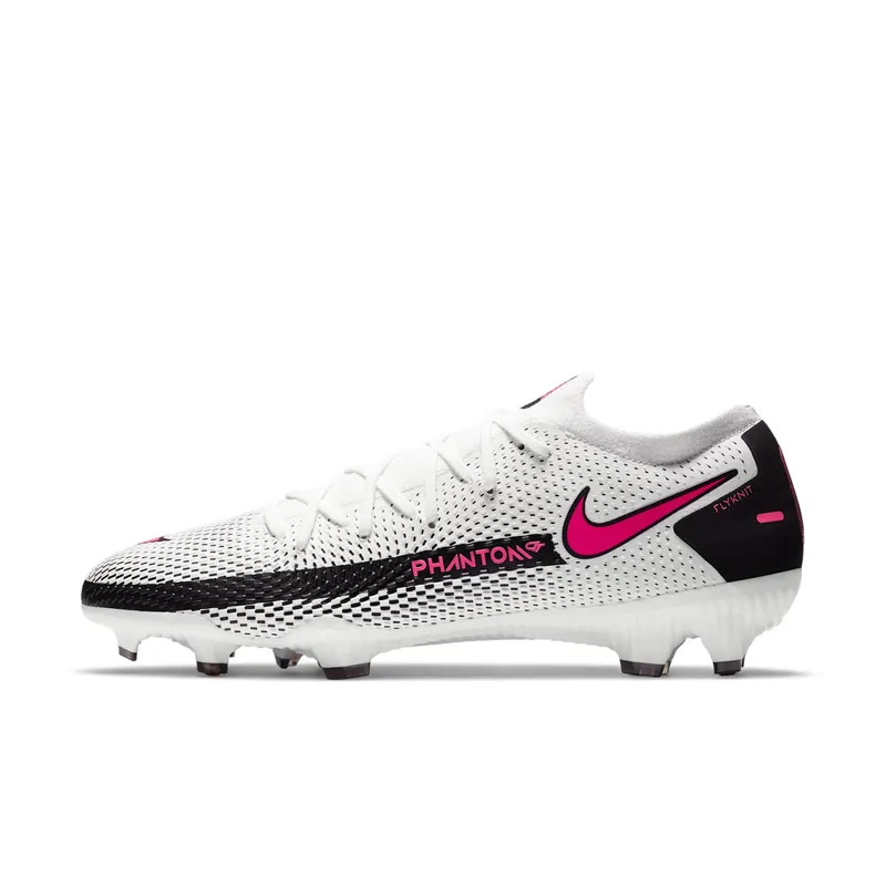 Nike Phantom GT Pro FG White Black Pink Blast White/Black-Pink Blast (CK8451-160)