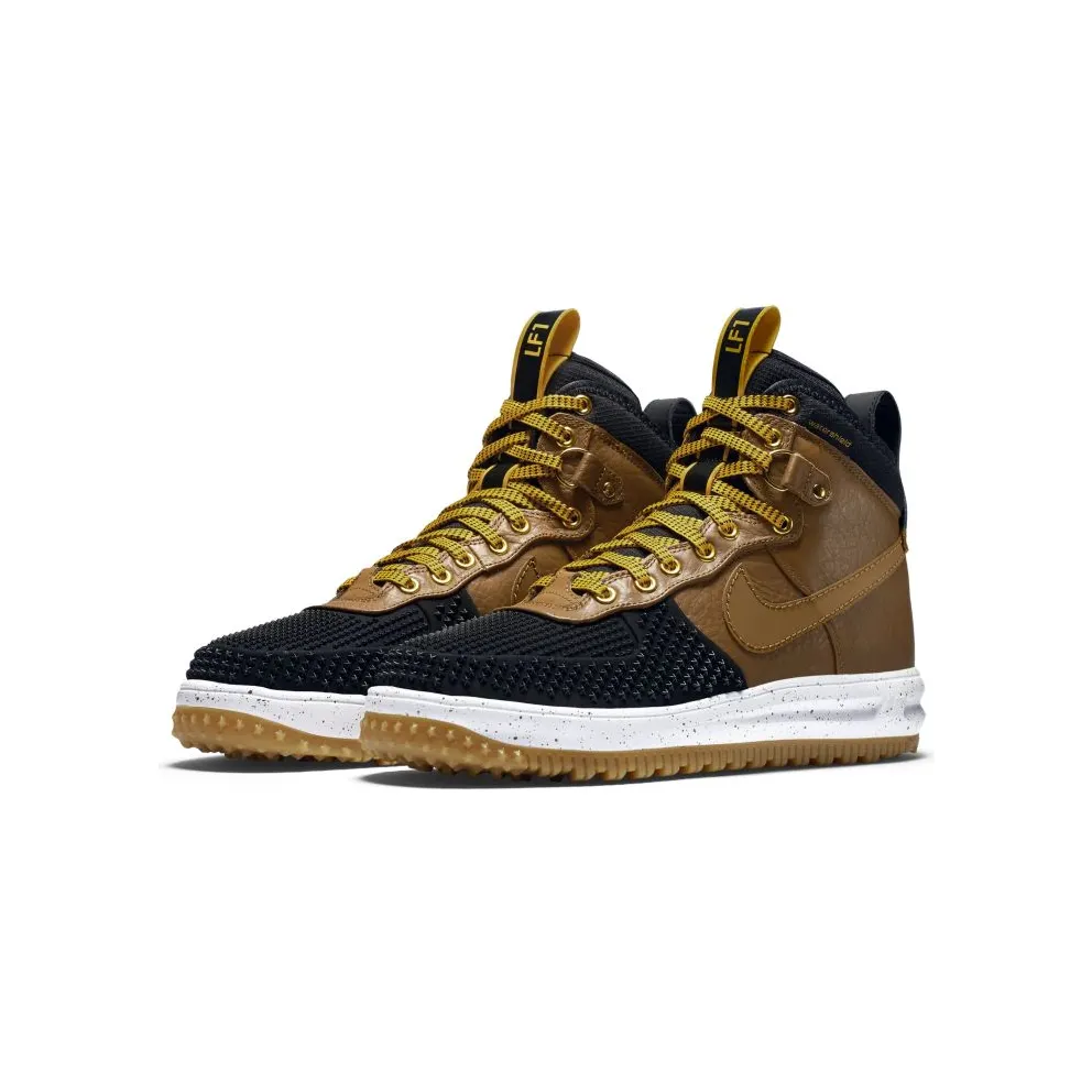 Nike Lunar Force 1 Duckboot Light British Tan Black/Light British Tan-Gold Dart (805899-004)