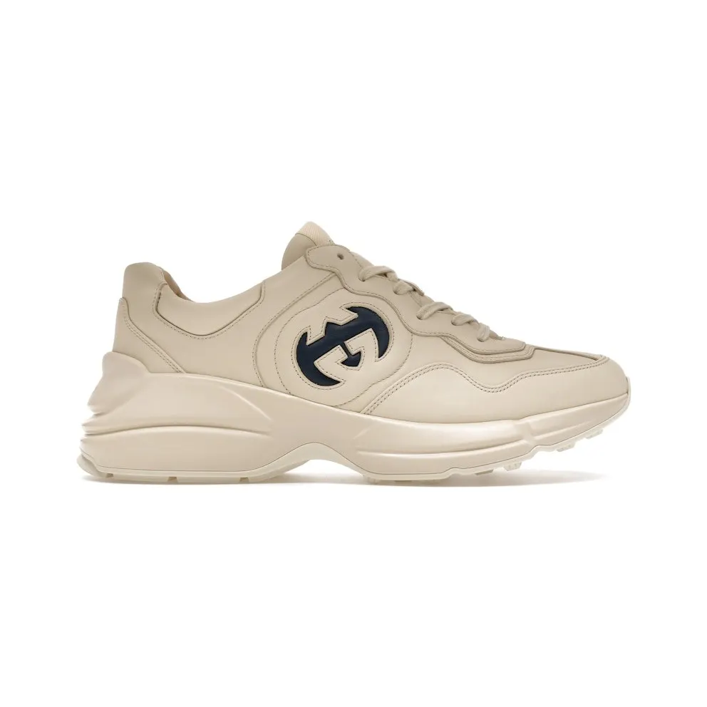 Gucci Rhyton Interlocking G Ivory Blue (757857 UPG70 9567)