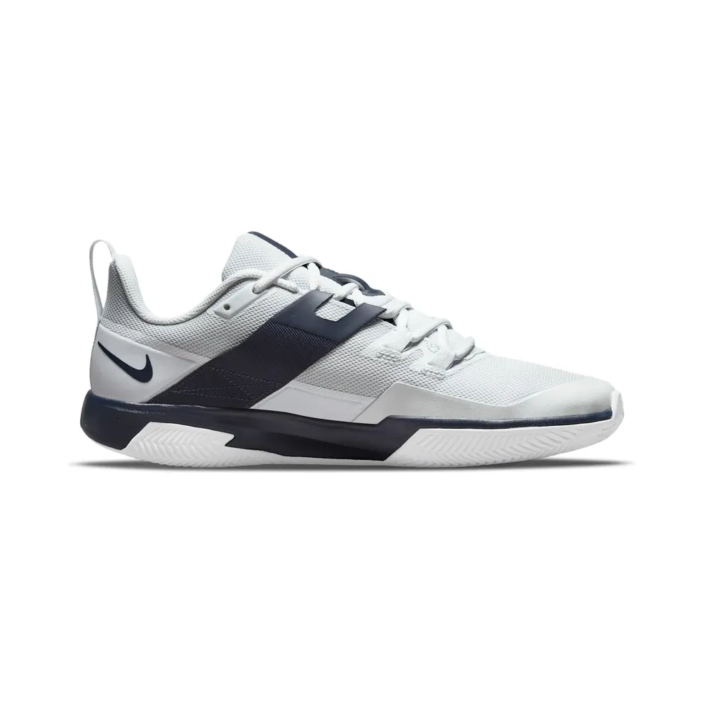 NikeCourt Vapor Lite (gravel) Grey “Pure Platinum / White / Obsidian” (DH2949-007)
