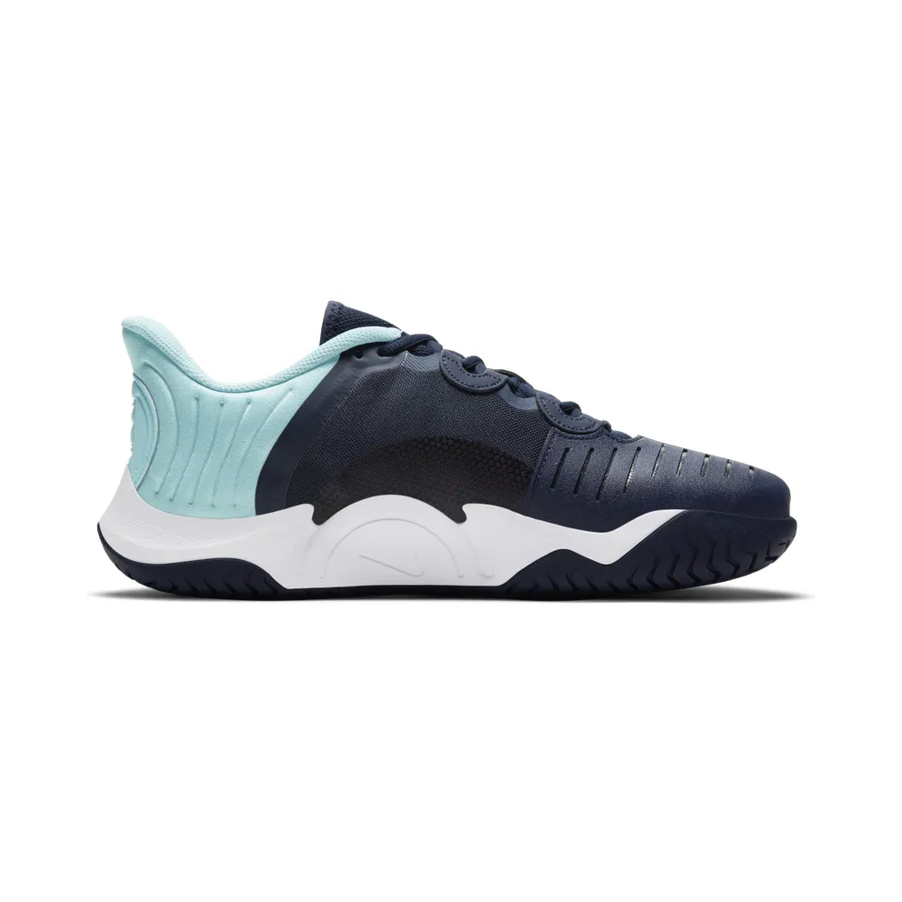 NikeCourt Air Zoom GP Turbo Hardcourt Blue “Obsidian / Copa / White / Metallic Gold” (CK7513-400)