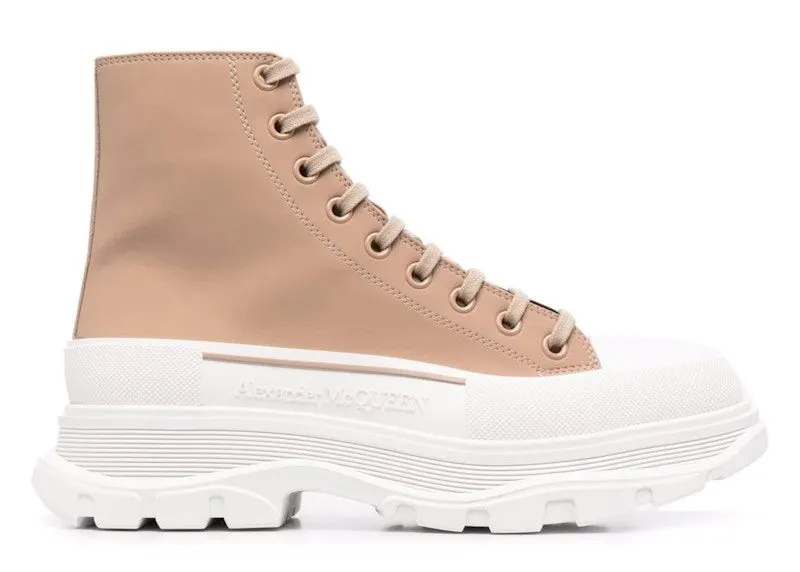 Alexander McQueen Tread Slick Boot Beige White (633900WHZ622618)