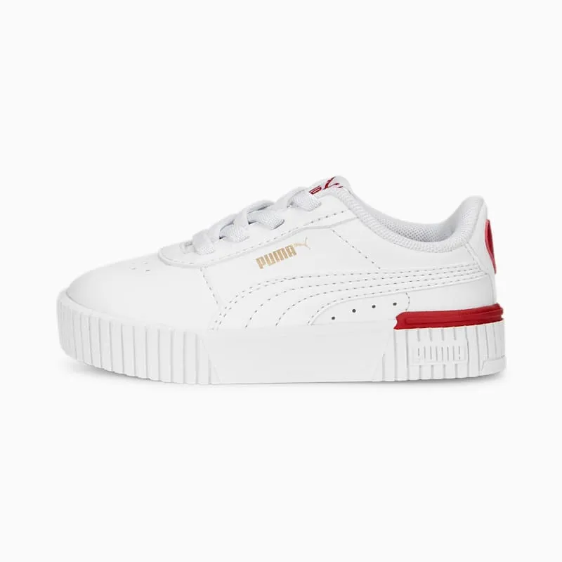Puma Carina 2.0 Red Thread TD “White / Red” (389748-01)