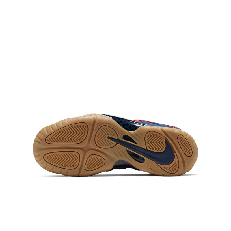 Nike Air Foamposite Pro Blue Void University Red (GS) Blue Void/Gum Light Brown-White-University Red (644792-405)