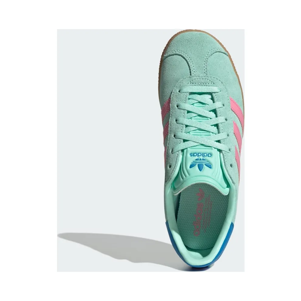 Adidas Gazelle Kids Clear Mint / Bliss Pink / Bright Blue (JP7125)