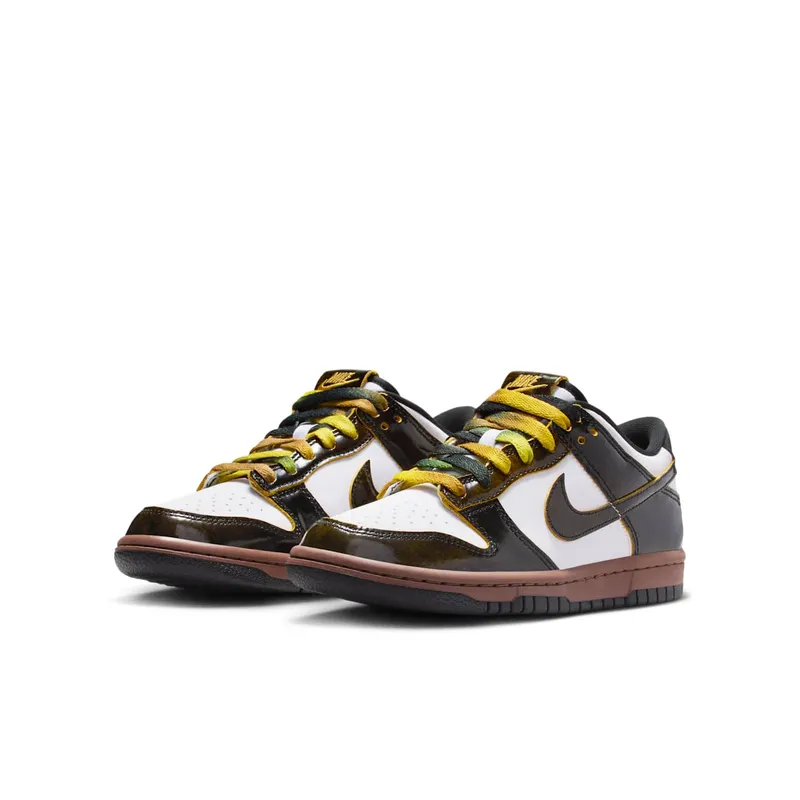Nike Dunk Low GS SE “Panda – Black / Brown” (HQ9294-100)