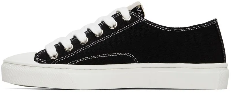 Vivienne Westwood Black Plimsoll Low-Top 2.0 N401 Black (75020005W-W0004-)