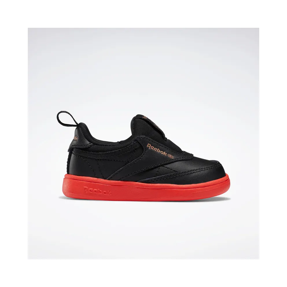 Reebok Club C Cardi B Slip-On III Core Black / Vector Red / Rose Gold (H05404)