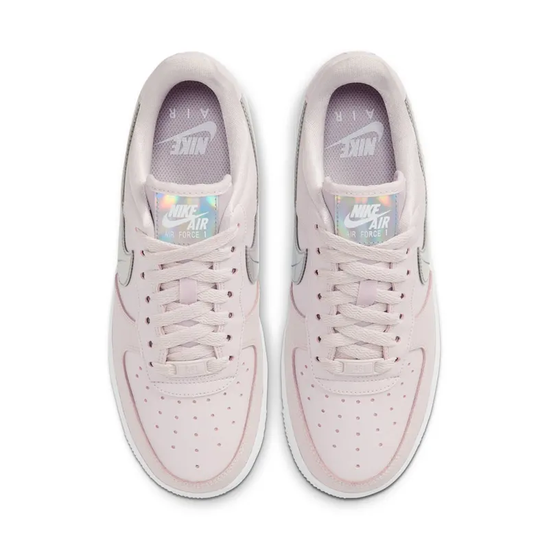Nike Air Force 1 Low Pink Iridescent (W) Barely Rose/Barely Rose-White (CJ1646-600)