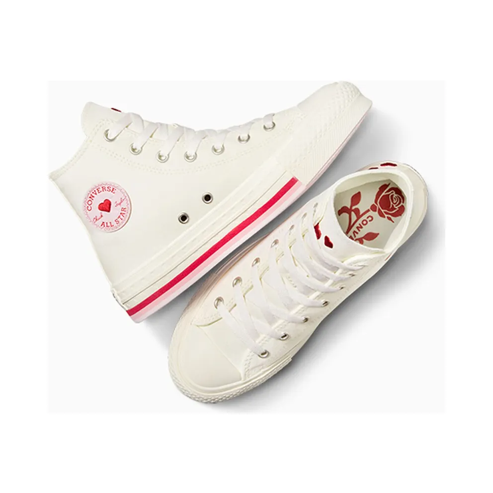Converse Chuck Taylor All Star Lift Valentine’s Day Platform Vintage White/Red (A10716C)