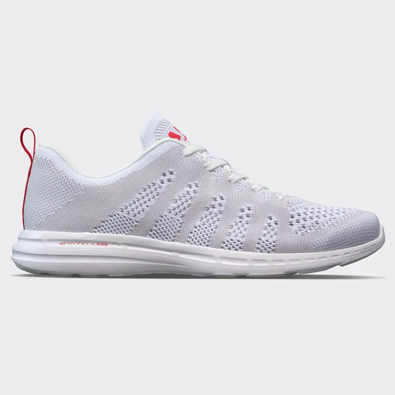 APL TechLoom Pro “White/Harbor Grey/Red” (Men)