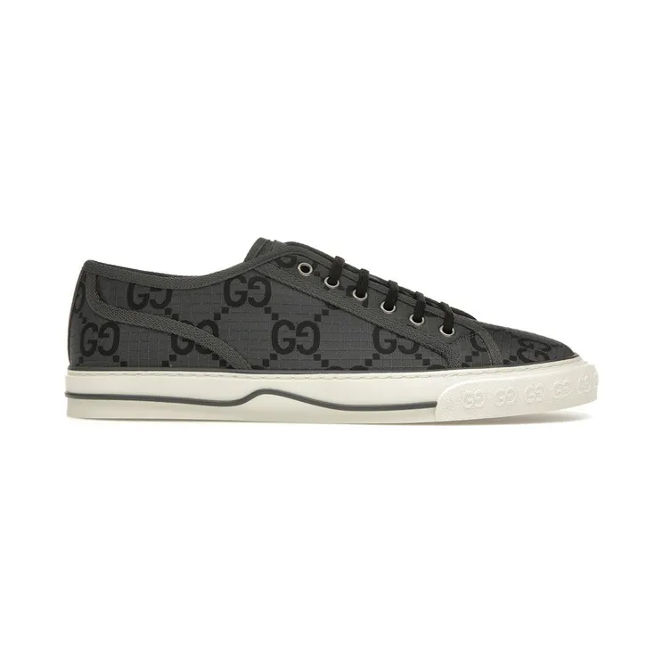 Gucci Tennis 1977 GG Monogram Grey Black (771461 FACTD 1144)