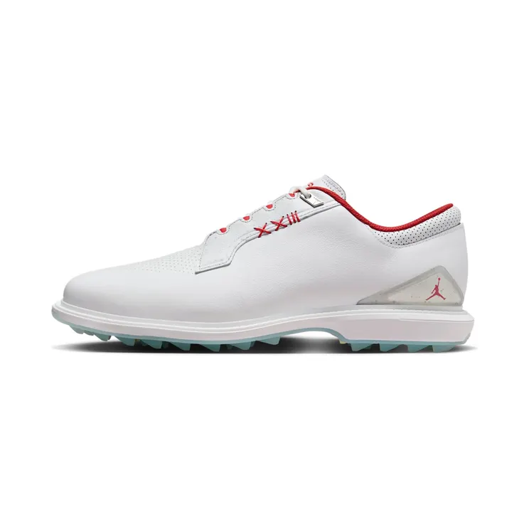 Jordan ADG 5 White Metallic Silver Blue Tint Fire Red (Wide) (FQ7874-101)