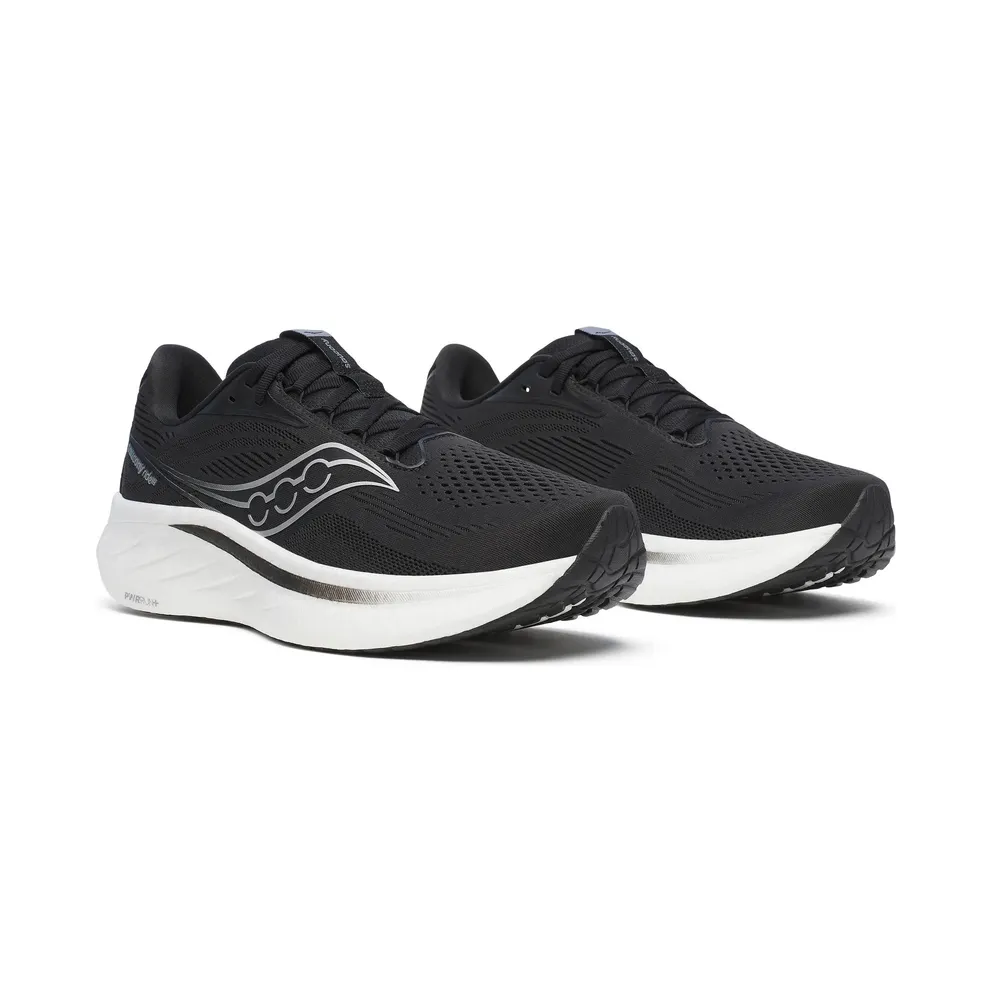SAUCONY Ride 18 “Black / White” (S21000-100)