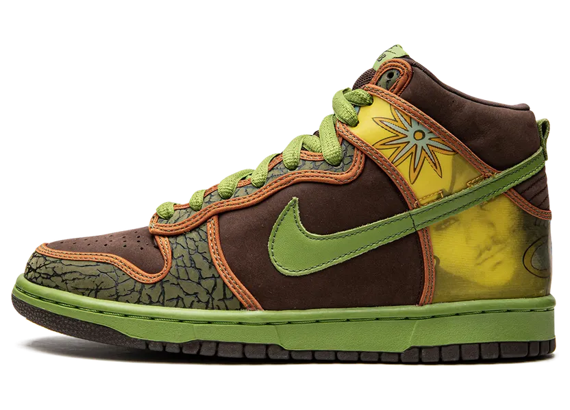 Nike Dunk High Pro SB ‘De La Soul’ Baroque Brown/Altitude Green (305050-231)