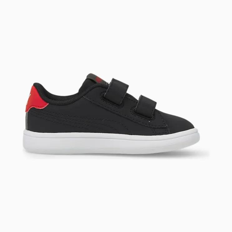 Puma Smash v2 Lil V Babys’ Wit/Zwart (380905-02)