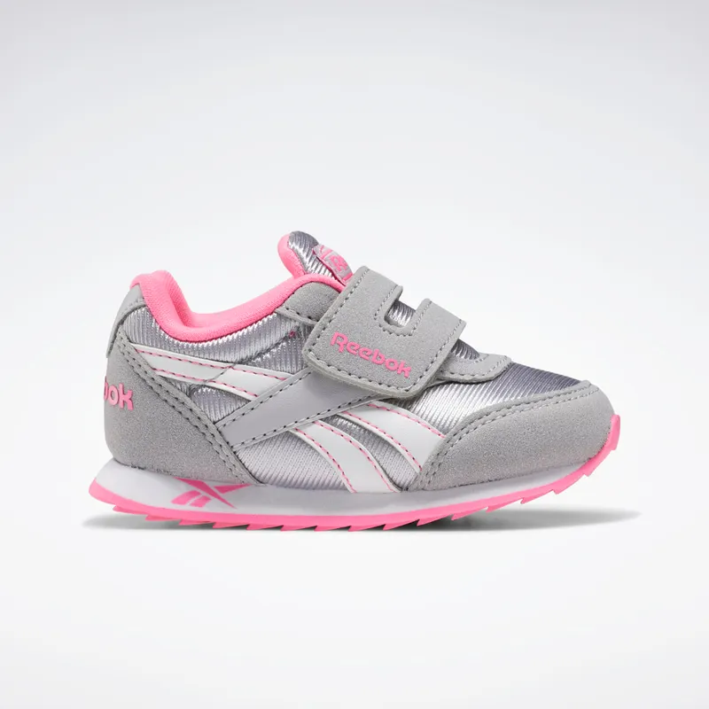 Reebok Royal Classic Jogger 2 Cold Grey 2 / Solar Pink / White (FW8941)