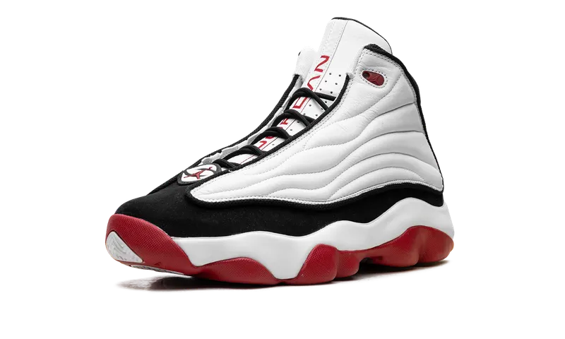 Jordan Pro Strong “White Black Gym Red” (DC8418-116)