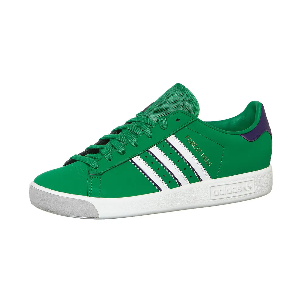 adidas Forest Hills Green / Footwear White / Dark Purple (FW4771)