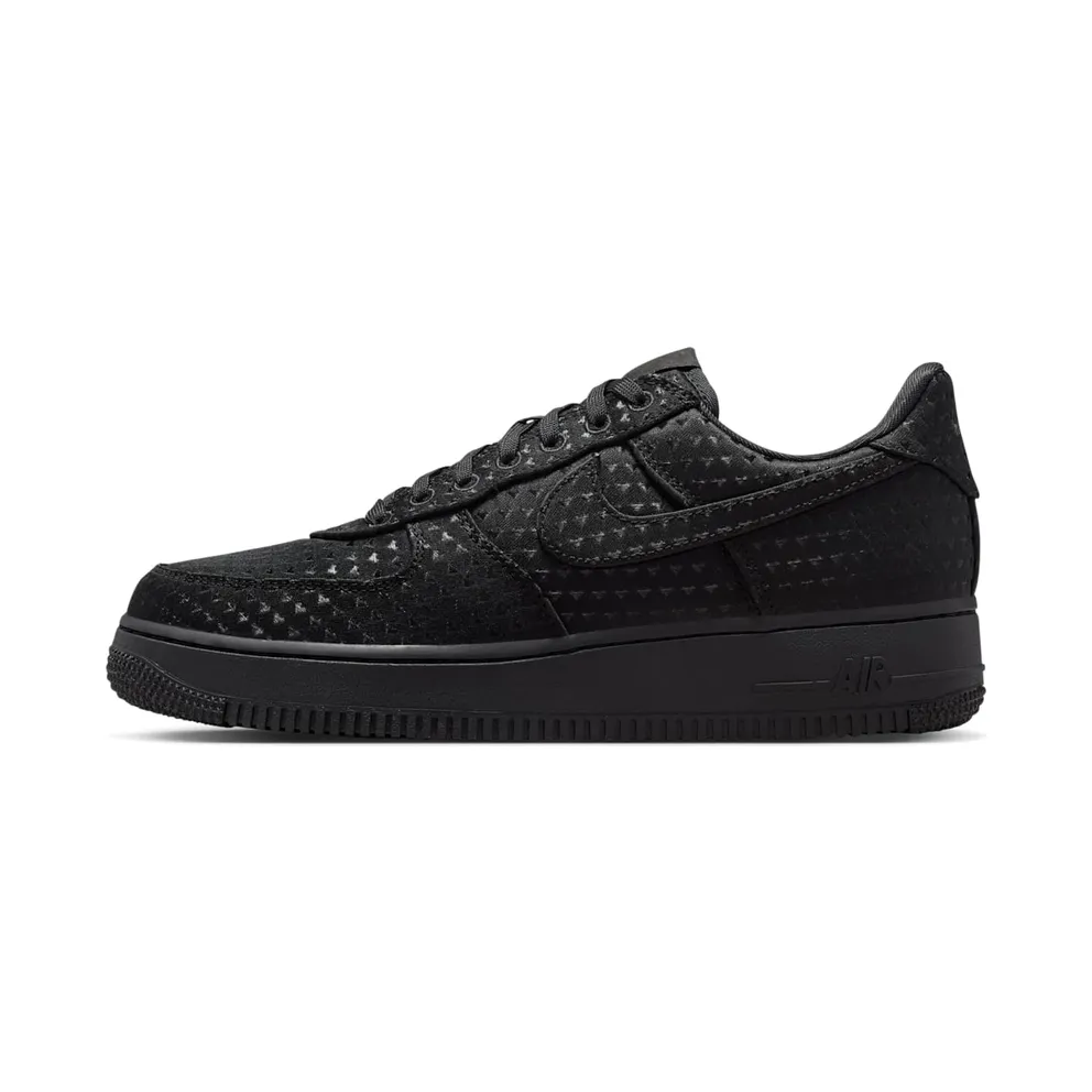 Nike Air Force 1 Low “Valentine’s Day – Triple Black” (IQ9965-001)