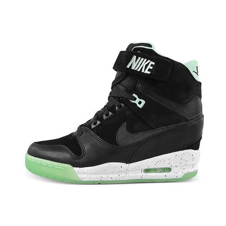 Nike AIR REVOLUTION SKY HI QS Loverution Pack – “Black / Arctic Green” (W)