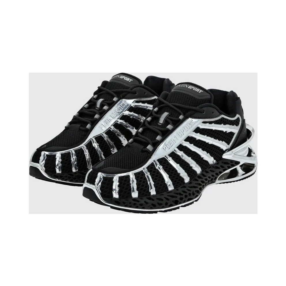 Plein Sport Bicolor Thunderstorm GenX in Mesh with a Chunky Sole Black (FABSUSC0337PTE003N0291)