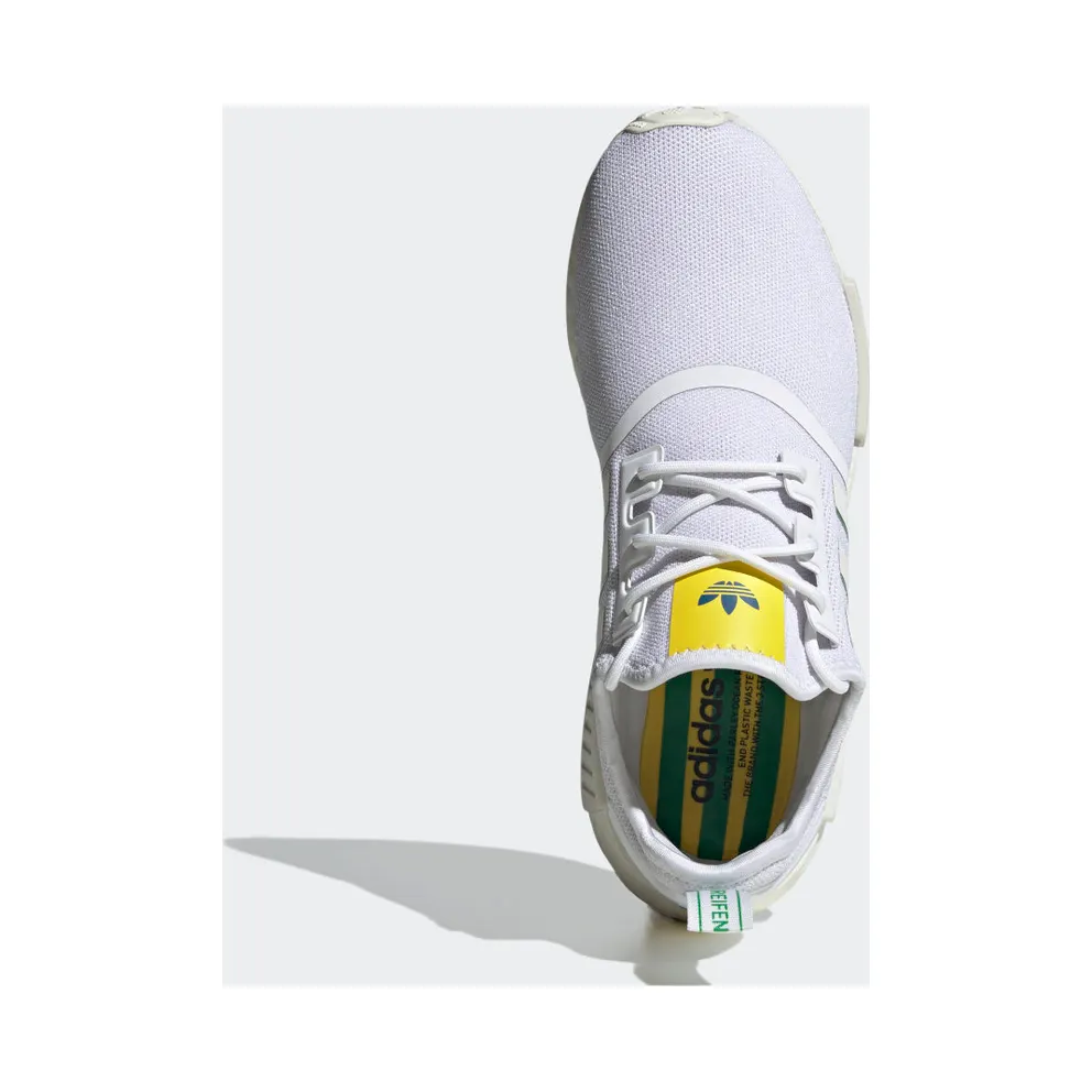 Adidas NMD_R1 Cloud White / Off White / Green (GX9885)