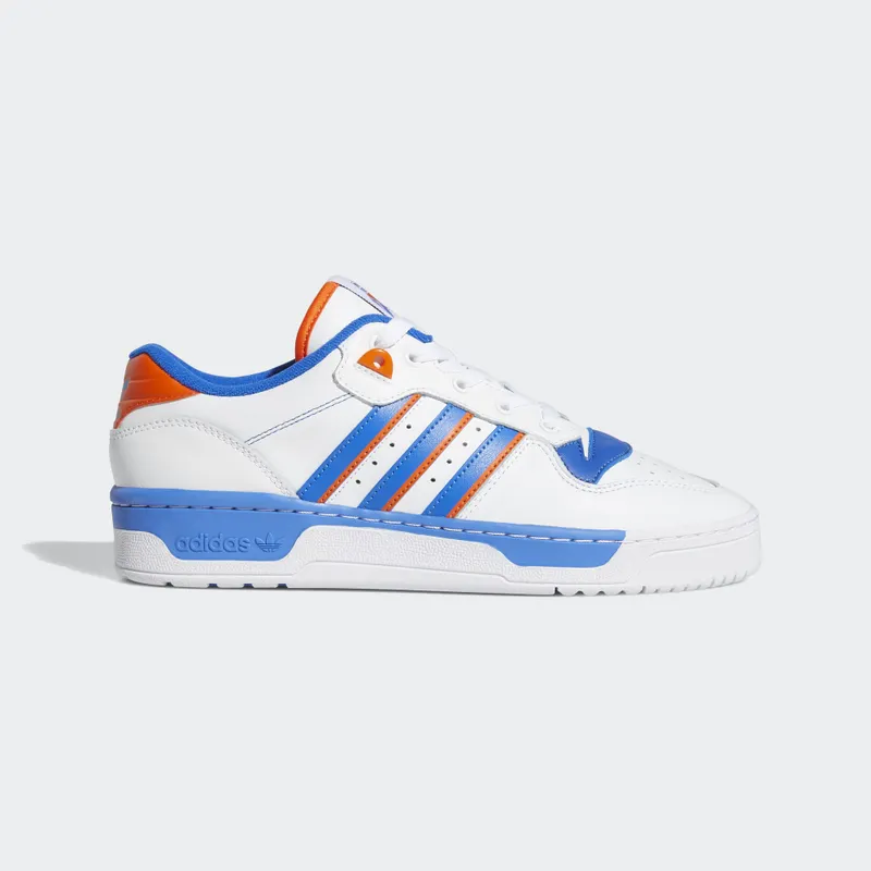 adidas Rivalry Low Cloud White Blue Cloud White/Blue/Orange (FU6833)