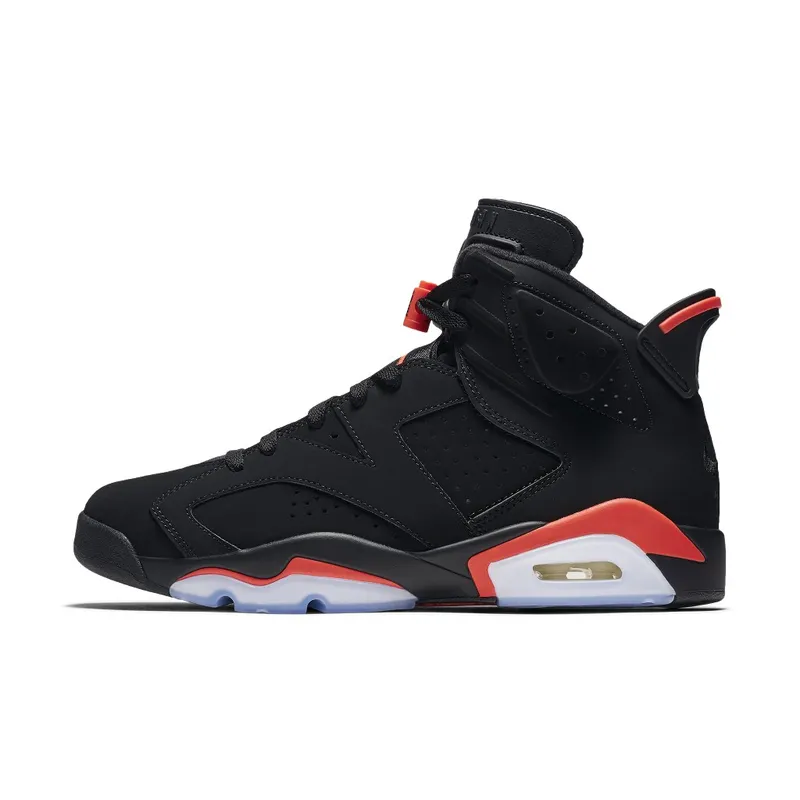 Air Jordan Nike AJ VI 6 OG ‘Infrared’ Black (NIKE AIR) (2019) (384664-060)