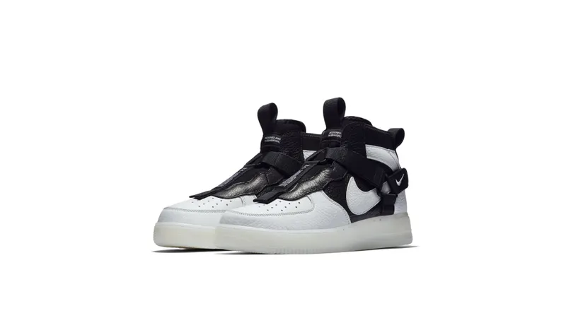 Nike Air Force 1 Utility Mid Orca Off White/Black-White (AQ9758-100)