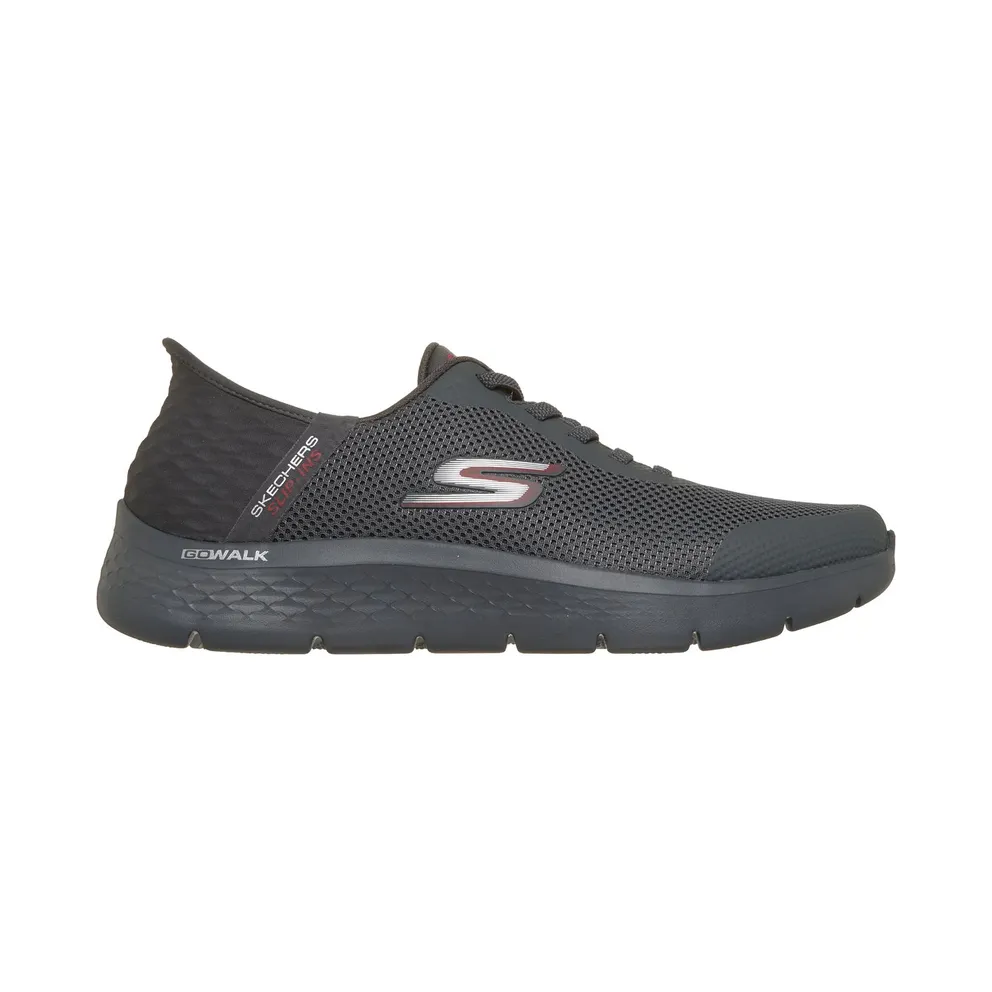 Skechers Slip-ins: GO WALK Flex – Hands Up Sneaker Donker Grau