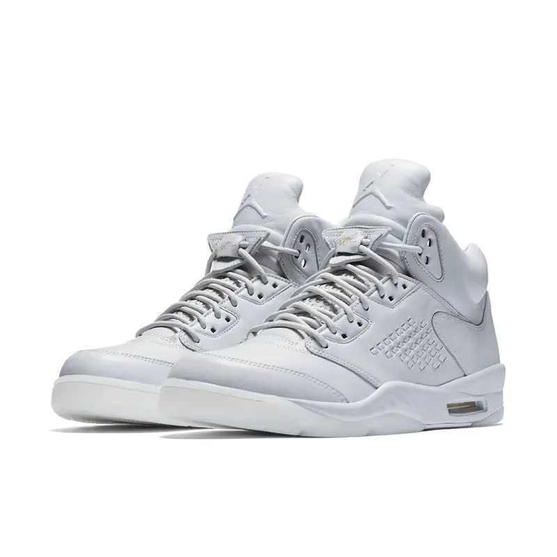 Air Jordan Nike AJ V 5 Retro Pure Platinum (881432-003)