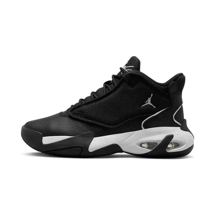 Jordan Max Aura 4 “Black / White / Metallic Silver” (DQ8404-002)