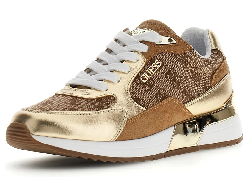 GUESS sneaker Beige / Bruin / Goud (FLJM19FAL12BEIPL)