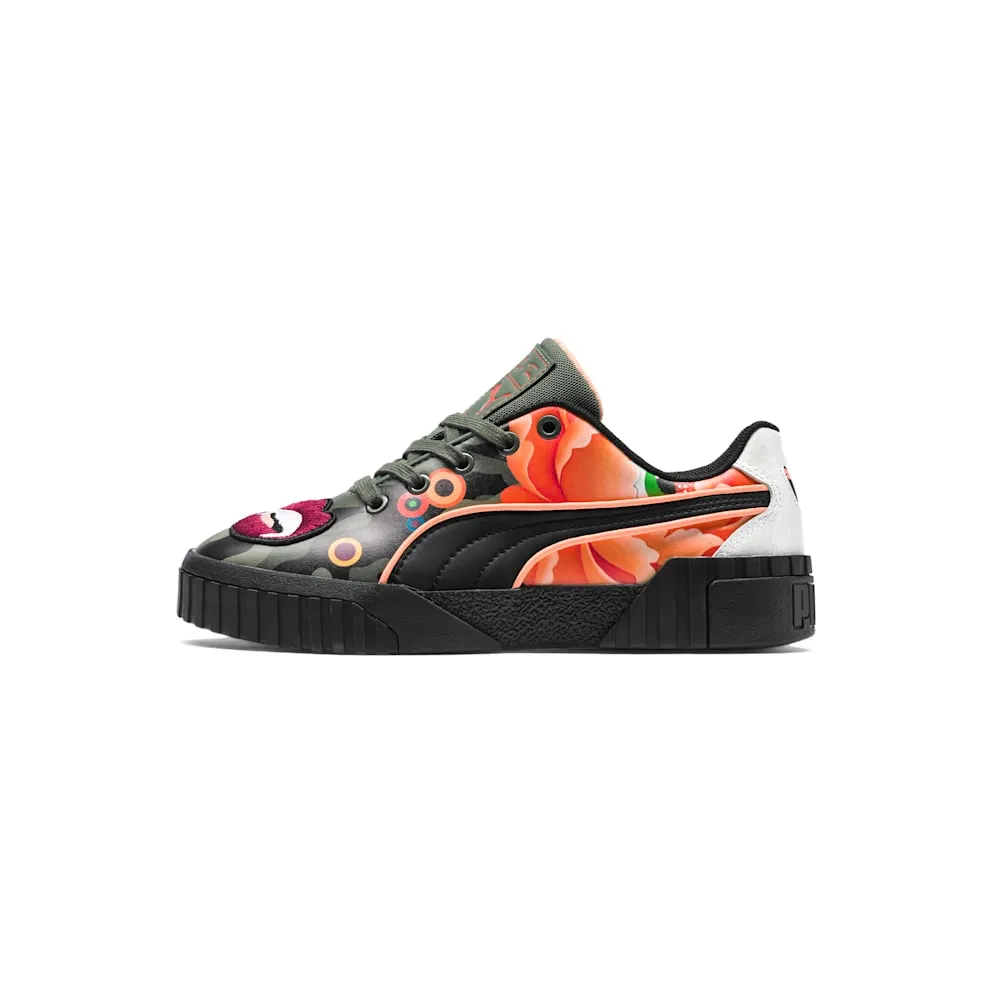Puma Cali Sue Tsai Peonies Camo (W) Puma Black/Puma Black (369388-01)