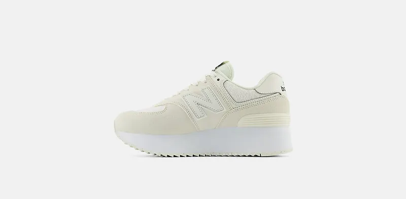 New Balance 574 Sea Salt Black (WL574ZBJ)