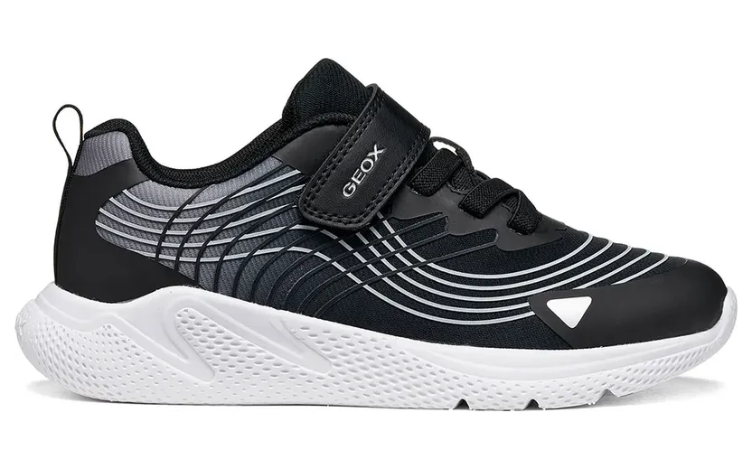 Geox sneaker Black / Silver (J66GBB0119J-C0039)