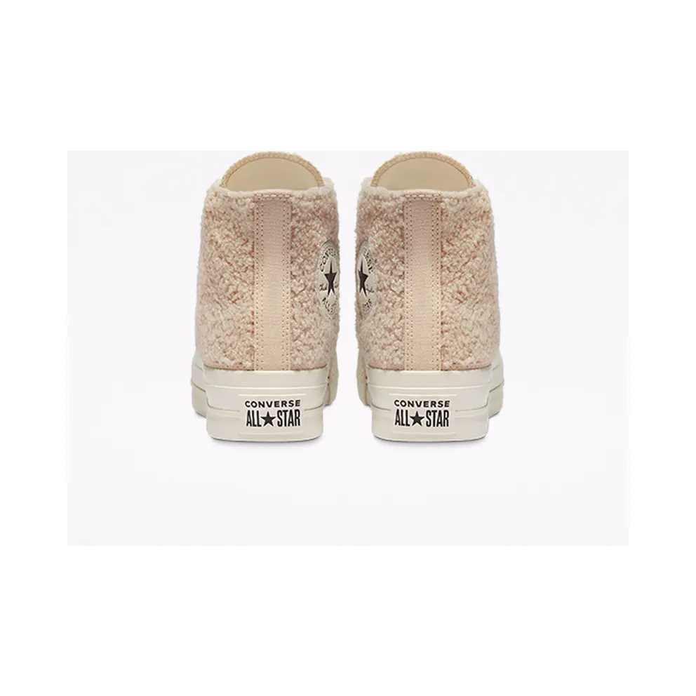 Converse Chuck Taylor All Star Platform High ‘Cozy Club’ Farro/Egret/Black (570024C)
