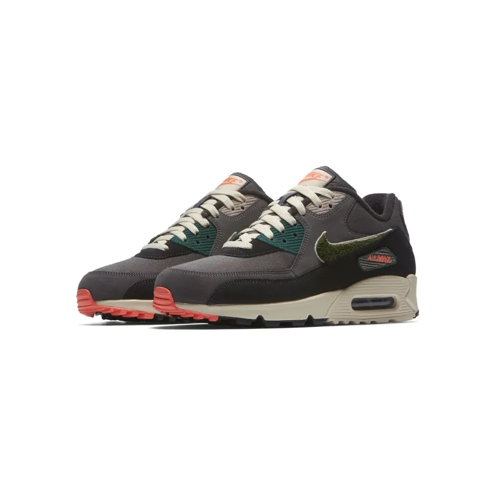 Nike Air Max 90 Oil Grey Rainforest Oil Grey/Rainforest-Light Cream (858954-002)
