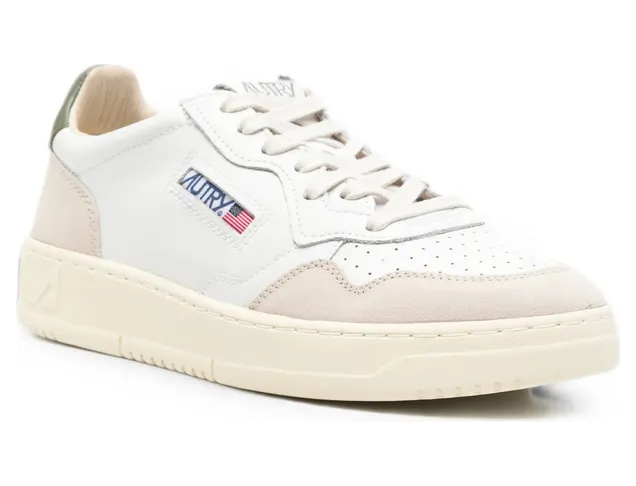 Autry Medalist Suede-panel “White/Neutrals” (AULM LS17) (4)