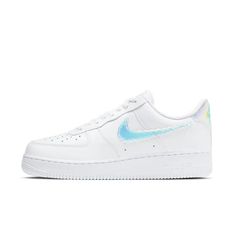 Nike Air Force 1 Low Iridescent Pixel Swoosh White/Iridescent (CV1699-100)