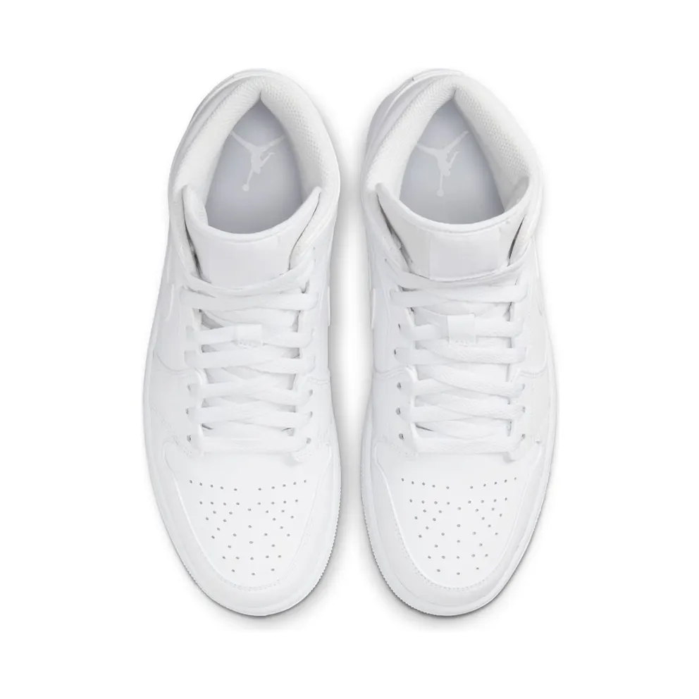 Air Jordan 1 Mid White (554724-136)
