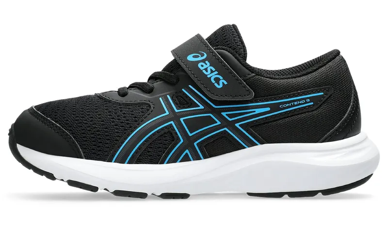 ASICS Contend 9 Black Digital Aqua (1014A338-001)