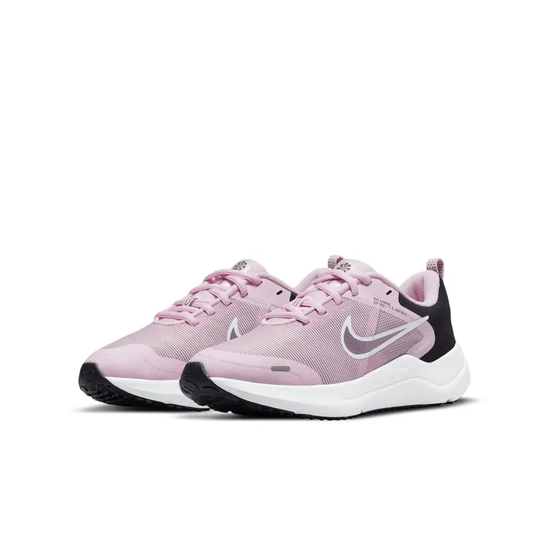 Nike Downshifter 12 Older Kids’ Road Running Pink (DM4194-600)